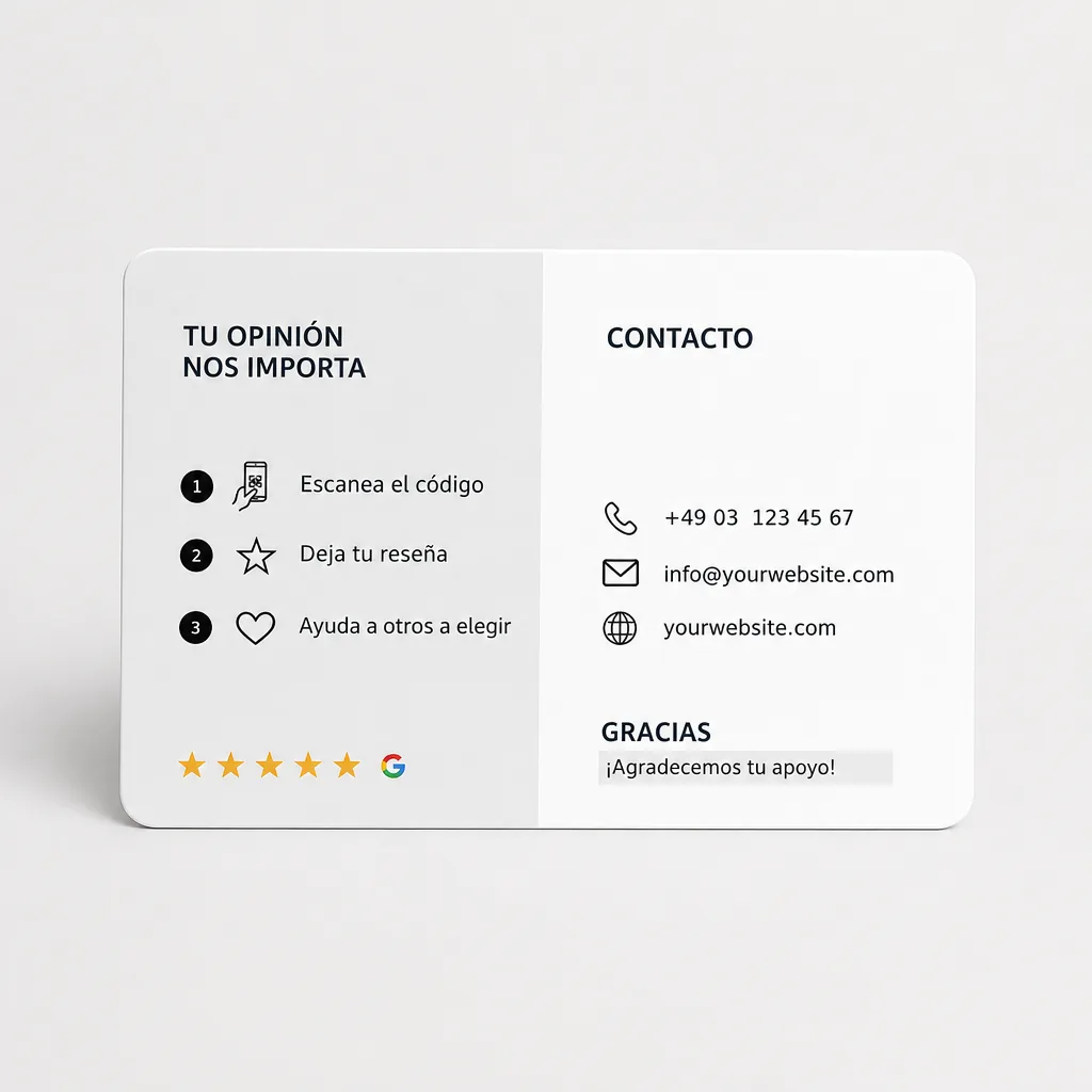 Reverso: guía de 3 pasos y tus datos de contacto