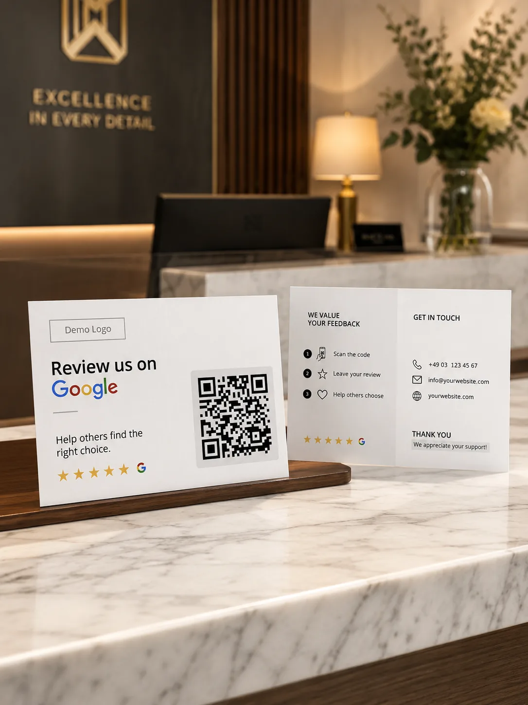 Google Review Flyers