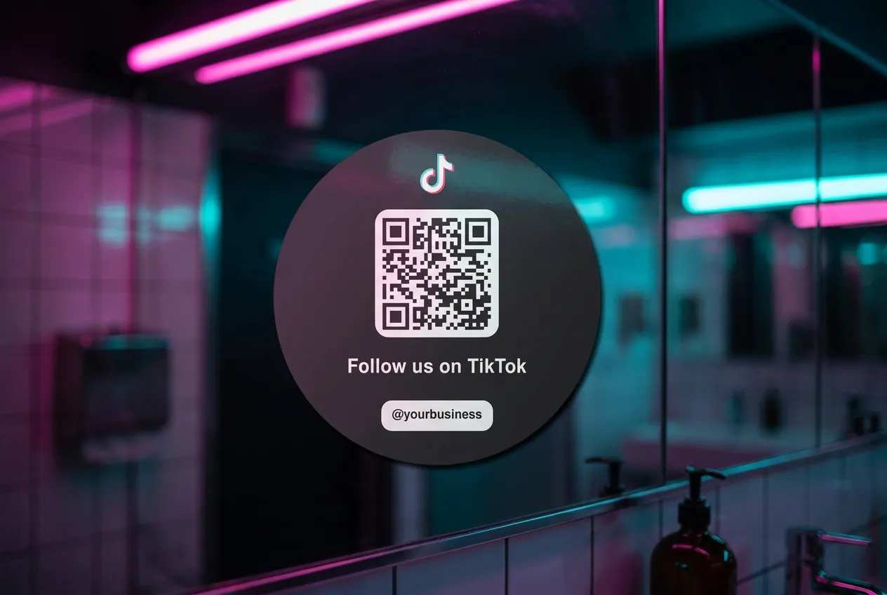 Retail checkout surface — The checkout becomes a loyal follower